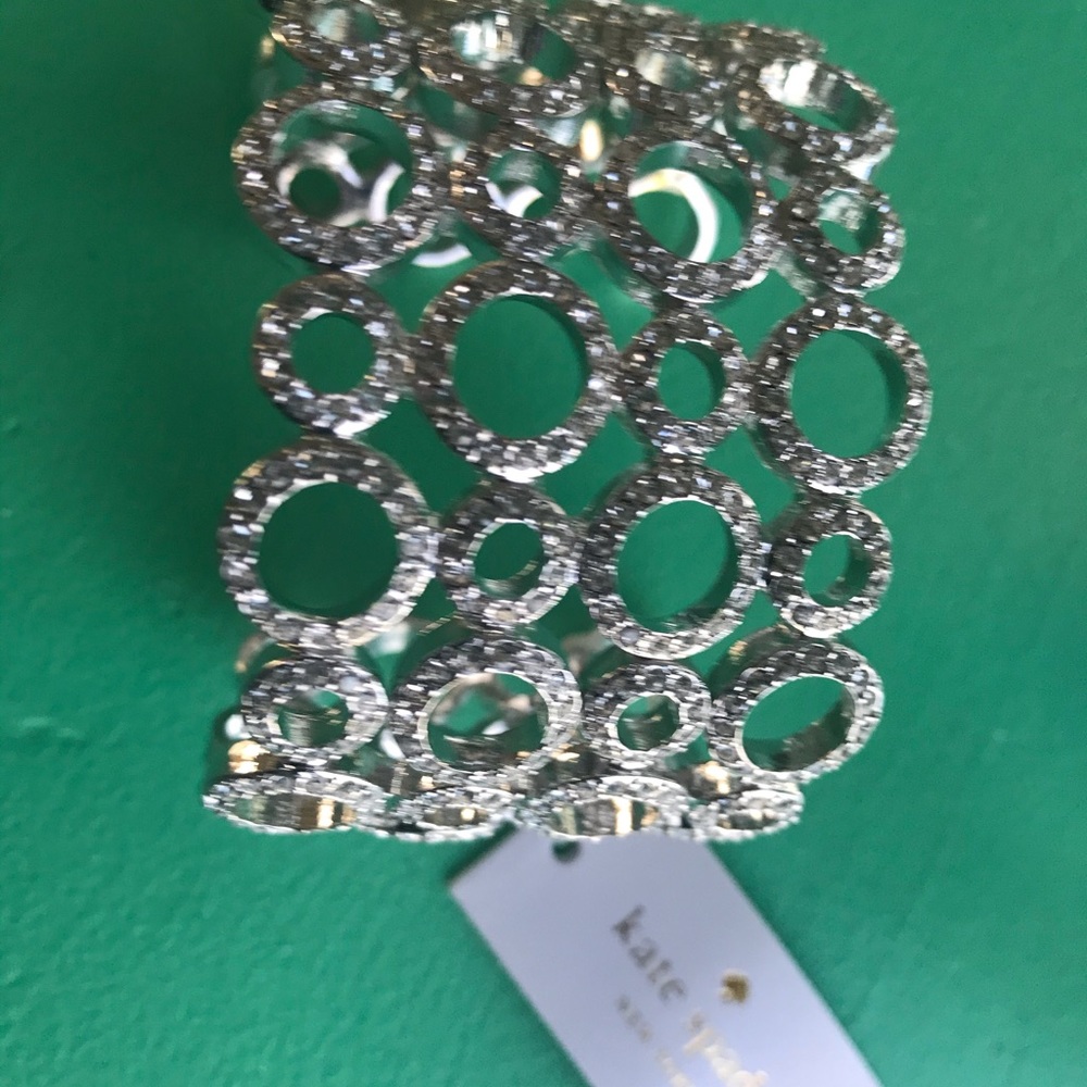 Brand new KATE SPADE ♠️ delicate dots bridal cuff - Picture 2 of 6